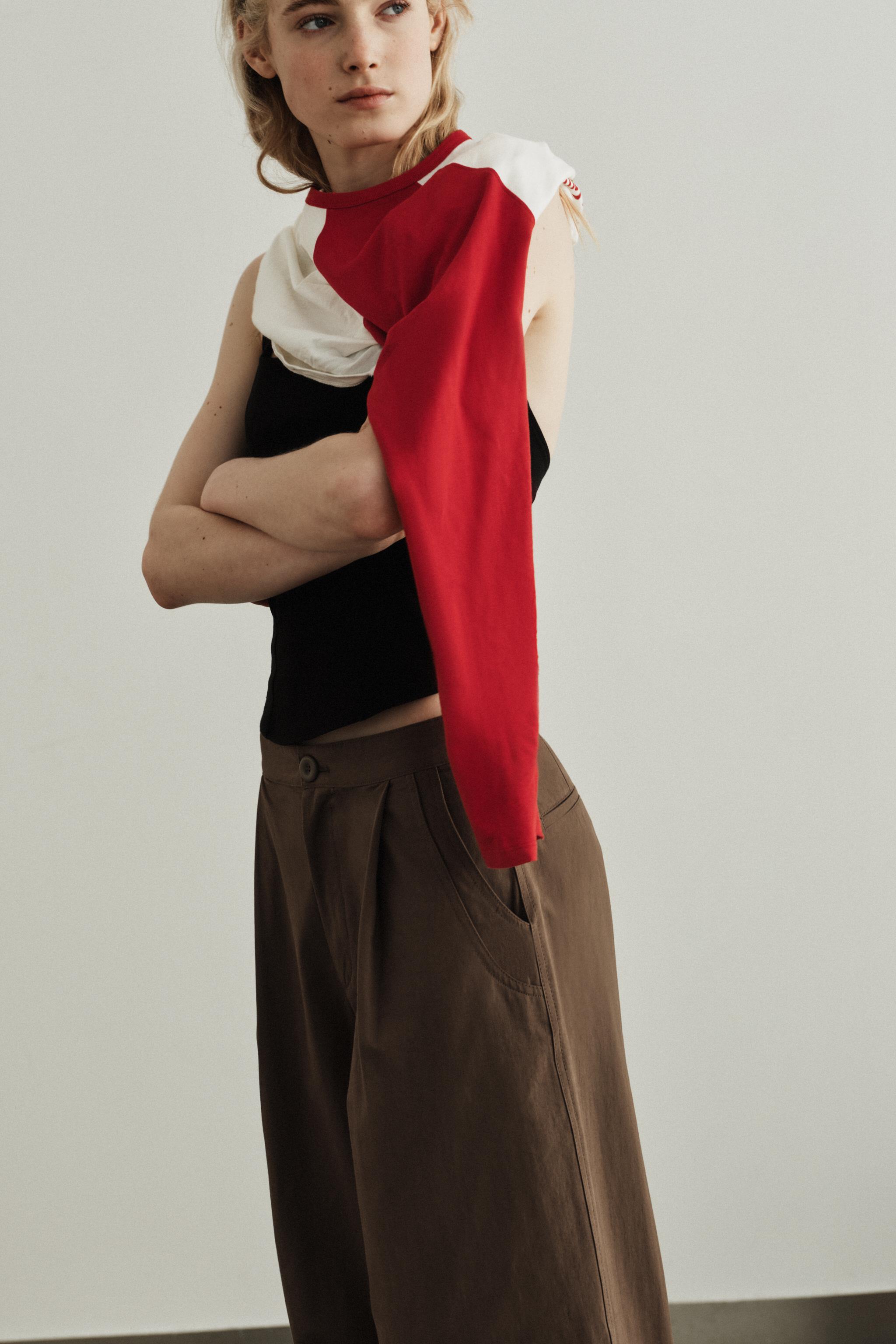 PLEATED BALLOON PANTS